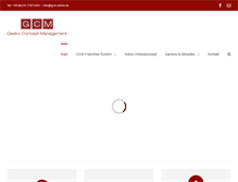 Tablet Screenshot of gcm-online.de